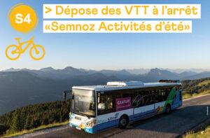 Actualité - Nouvel Arrêt Dépose VTT - Ligne S4
